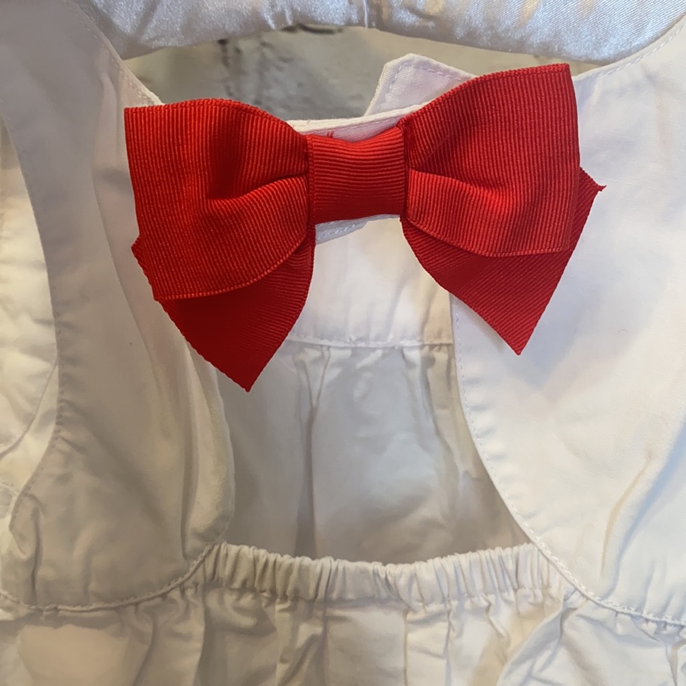 Gymboree Red White & Blue Sleeveless Shift Dress Size 6 - Picture 10 of 15